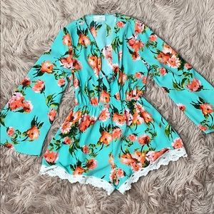 Floral romper